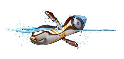 маскот плавание Венлок талисман олимпиада 2012 Wenlock